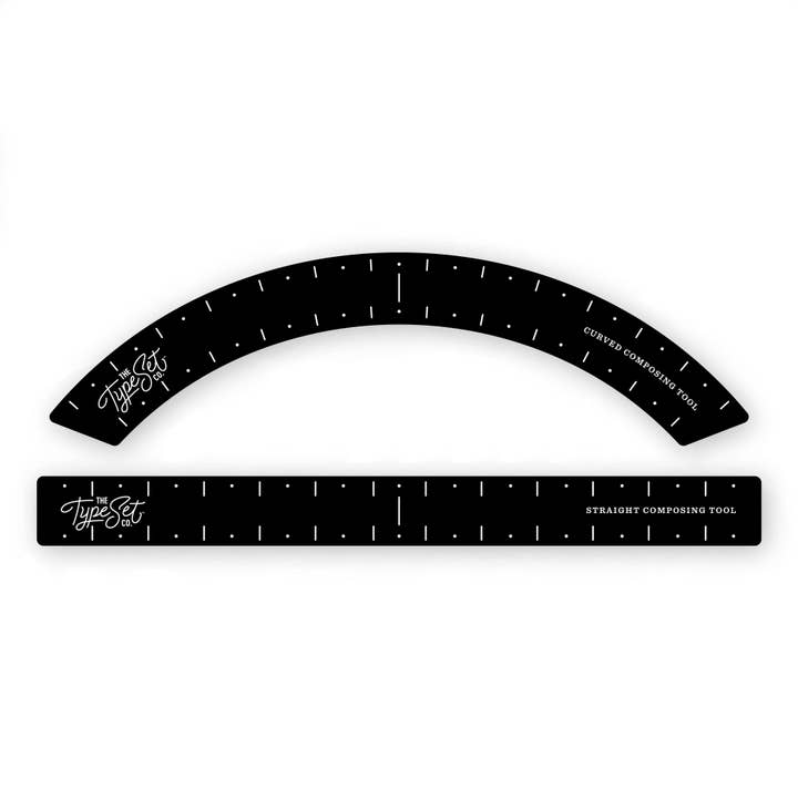 The Type Set Co. - Wholesale DIY Craft Kit - The Typesetting Toolkit - Inky Black
