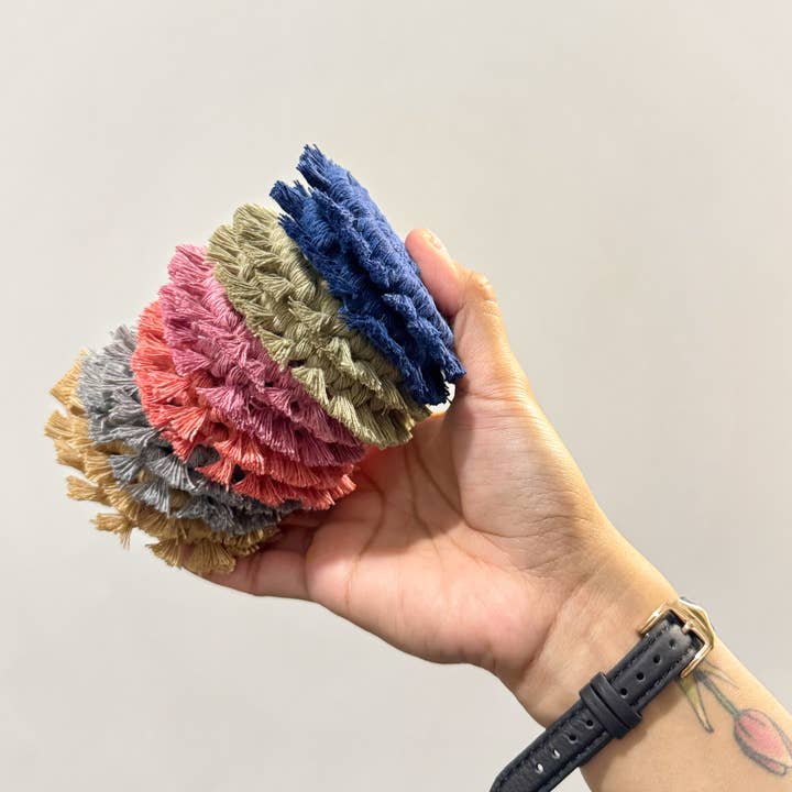 Car Coaster for wholesale by Macrame with Lovely