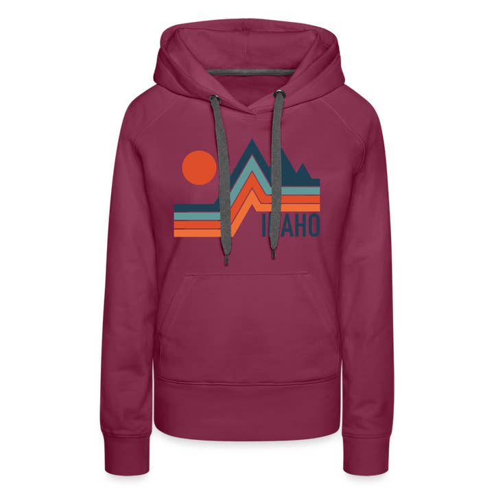 Hey Mountains - Wholesale Hoodie - Women's - Premium Women's Idaho Hoodie1