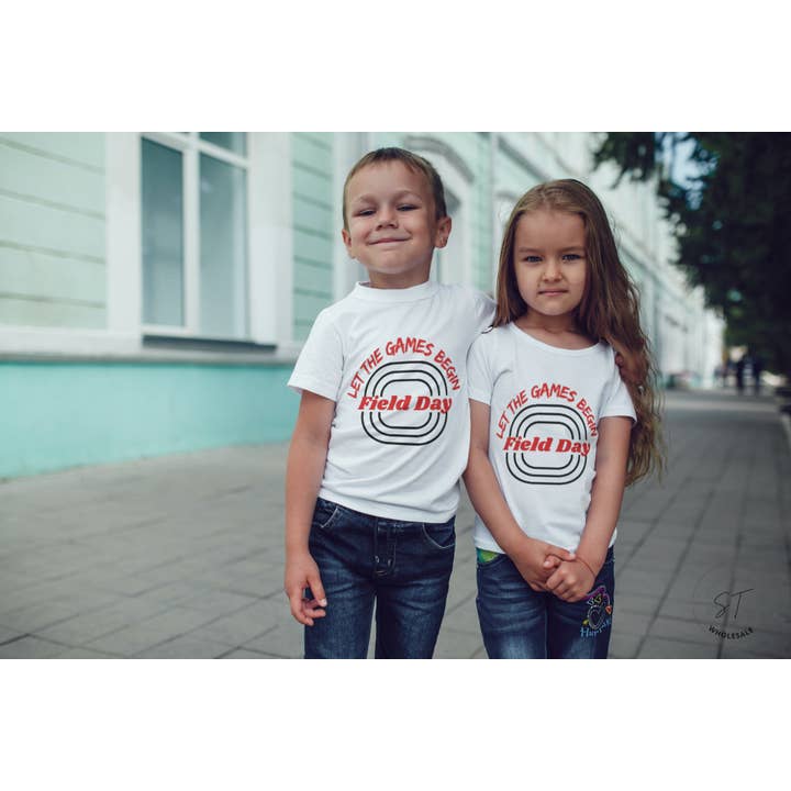 ST Wholesale - Wholesale Screen Printed T-Shirt - Women's - Field Day Let the Games Begin1
