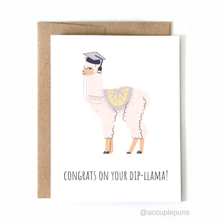 Remise des diplômes des lama pour la vente par ACouplePuns®