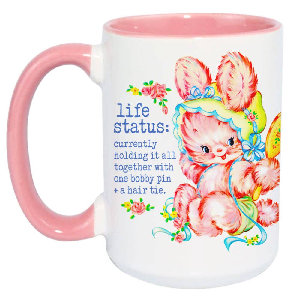 Love Letters - Wholesale Coffee Mug - One Bobby Pin + a Hair Tie mug0