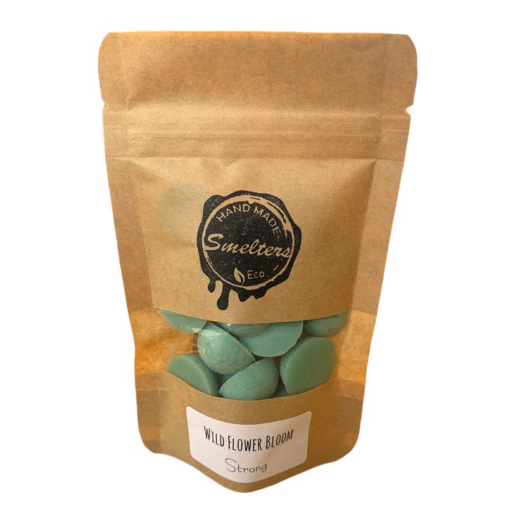 Fragrance Wax - Wild Flower Bloom - Kraft Bag - 40g for wholesale by Smelters