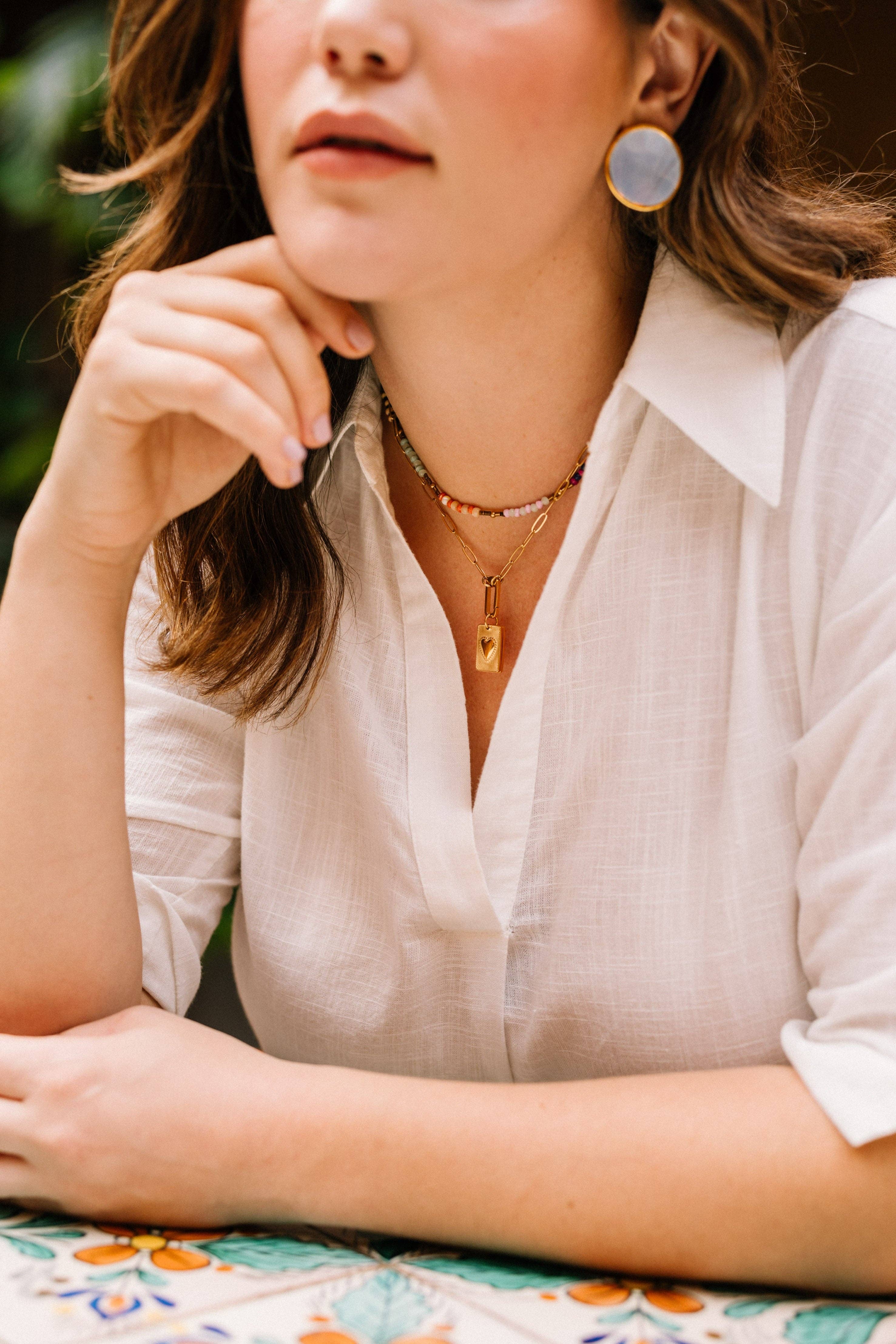 Noonday - Wholesale Beaded/Pearl Necklace - Saltwater Necklace1