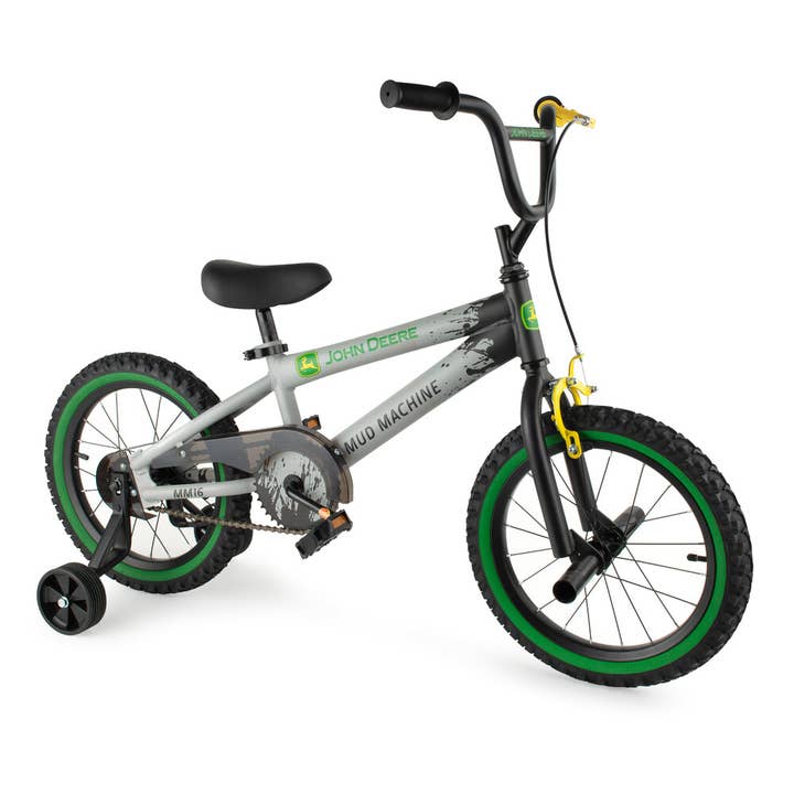 TOMY John Deere 16 Inch Mud Machine Bicycle for wholesale by TOMY
