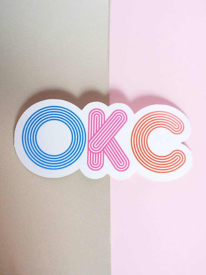 OKC Sticker for wholesale by Asher Grey
