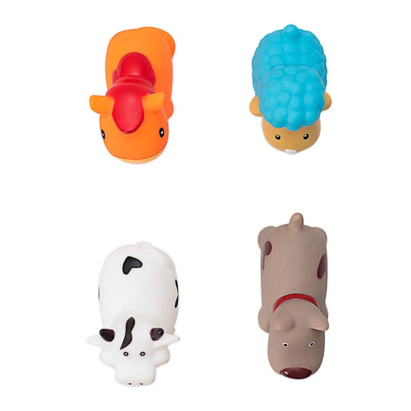 Olmitos S.A – Brinquedo de banho - Bebé por atacado – Caixa com 4 Brinquedos de Banho6