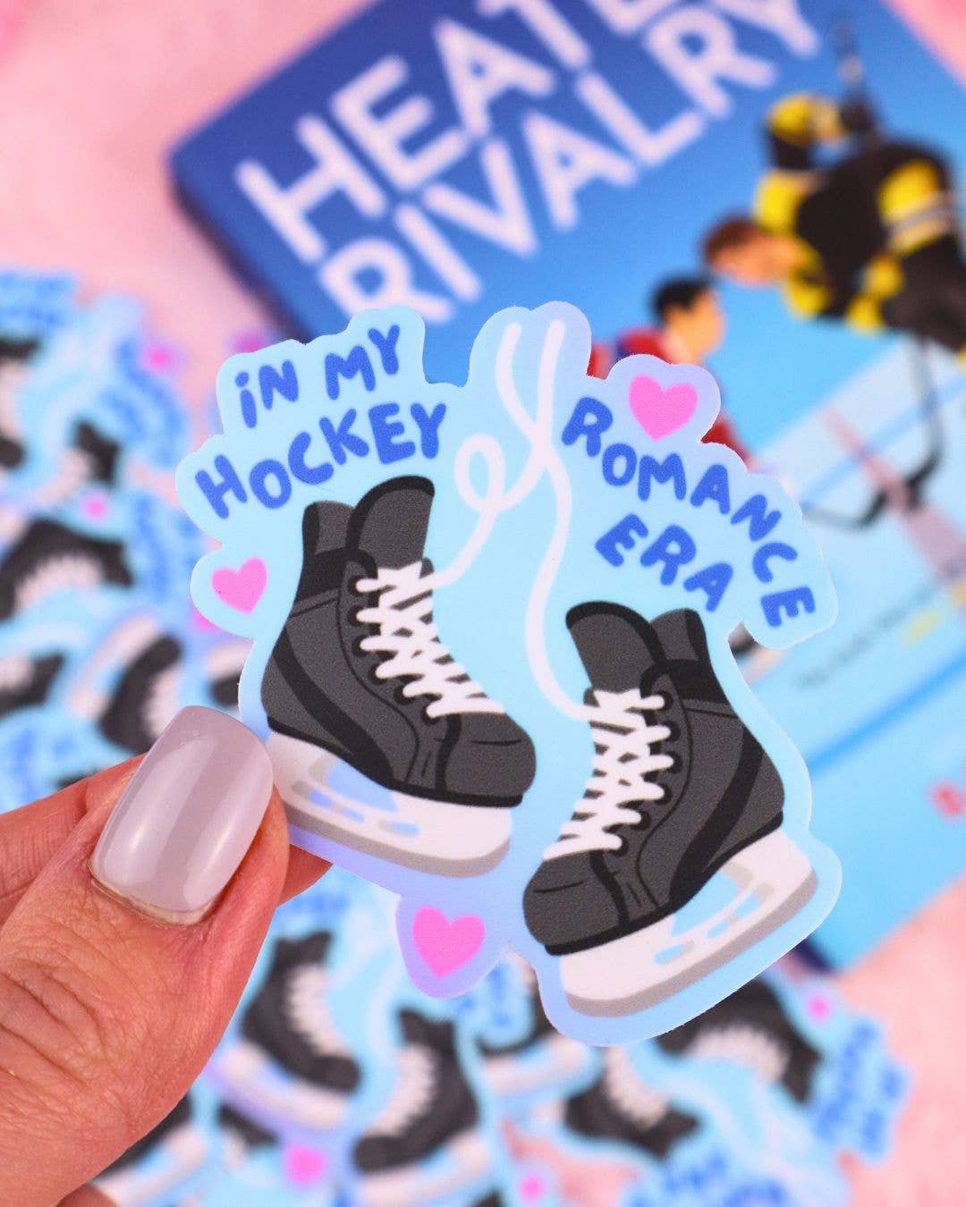 Miessol - Wholesale Sticker - In My Hockey Romance Era Vinyl Waterproof Bookish Sticker1