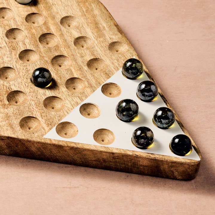 Ten Thousand Villages - Wholesale Board Game - Maza Chinese Checker 2 Player Set2