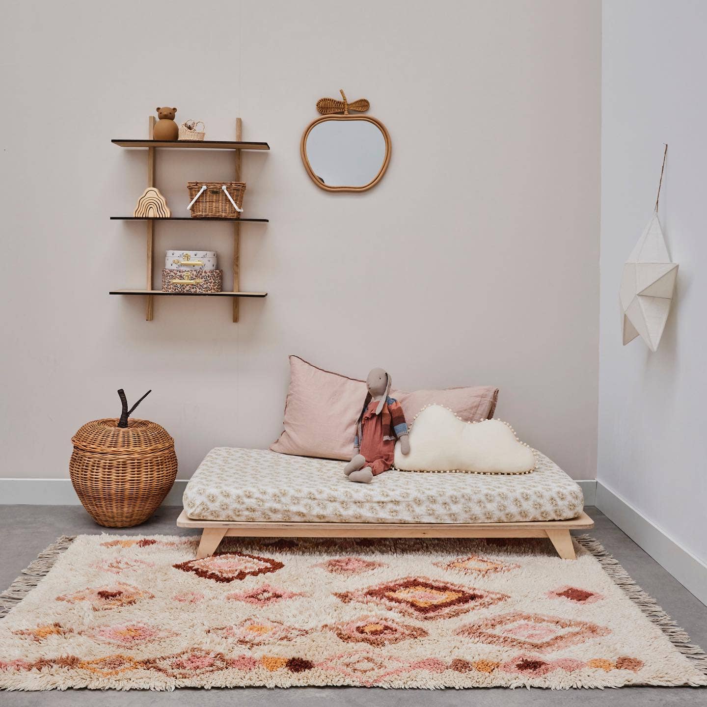 Tapis Petit - Wholesale Area Rug - Kids & Baby - Inez Pink1