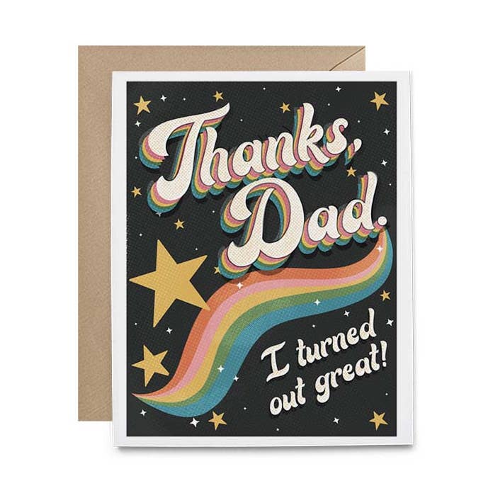Thanks Dad! I turned out great card for wholesale by Hello Harlot