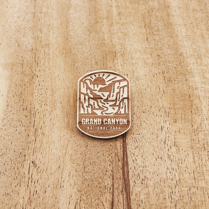 Grand Canyon National Park Wooden Pin for wholesale by The Wooden Pin