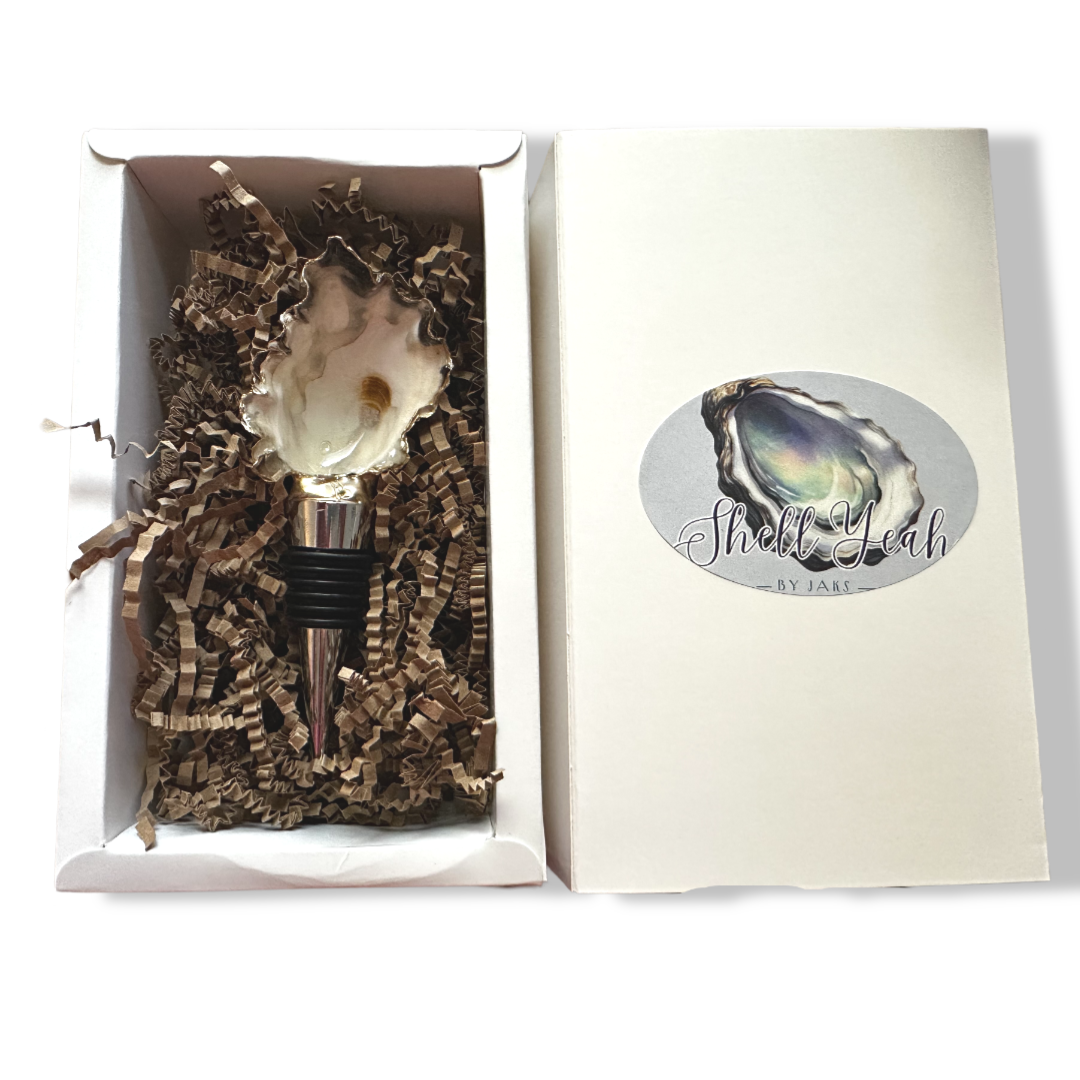 Shell Yeah By Jaks LLC - Venta al por mayor Tapones de vino - Kit de inicio naturalmente elegante6