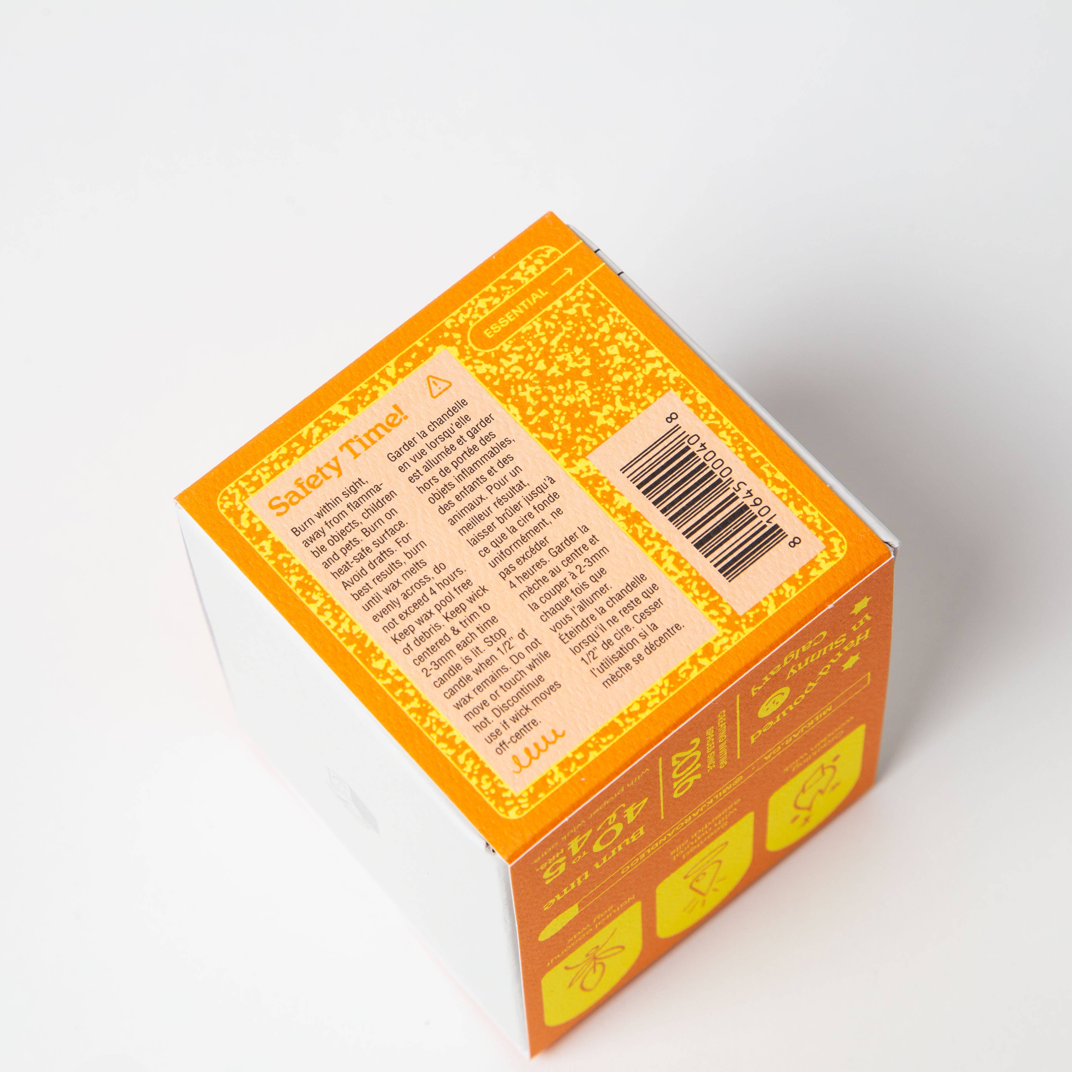 Milk Jar Candle Co. - Vente Bougie en bocal - Bougie à l’huile essentielle Citrus et cire soja noix de coco 226 g11