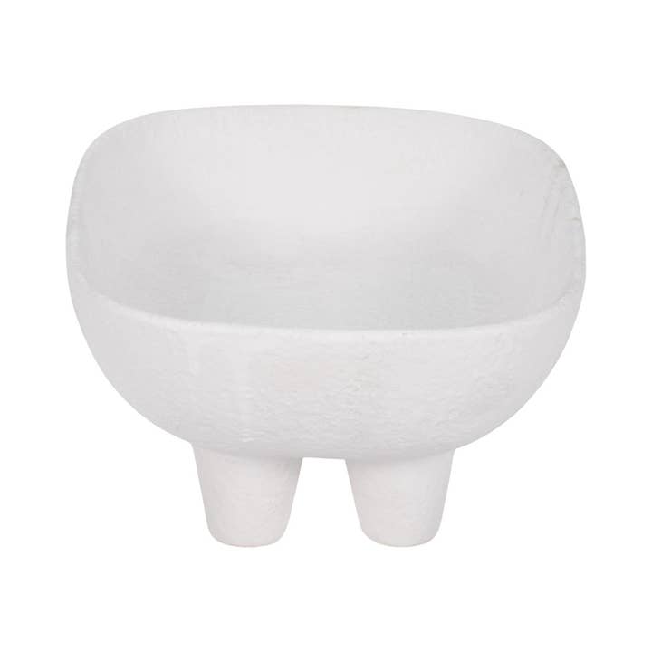 Sagebrook Home - Wholesale Decorative Plate/Dish/Bowl - Decorative Bowl - White Ceramic Rounded Rectangle, 10 in.7