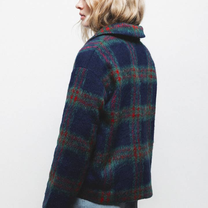 Throttleman - Wholesale Coat - Women's - Checked Jacket (676335-189)1