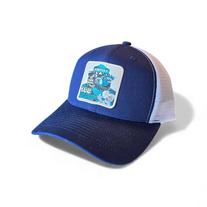 PNW Apparel - Wholesale Trucker Hat - Unisex - Smokey the Bear Snapback Trucker Hat w/ Patch2