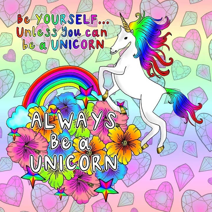 Sé un unicornio para venta al por mayor de The Paper Lobster