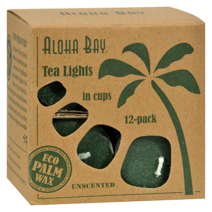 Aloha Bay - Tea Light - Green - 12/.7 oz for wholesale by Everyday Supply Co
