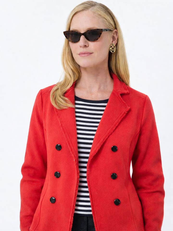 The Mariner's Fringe-Trim Jacket for wholesale by J'envie