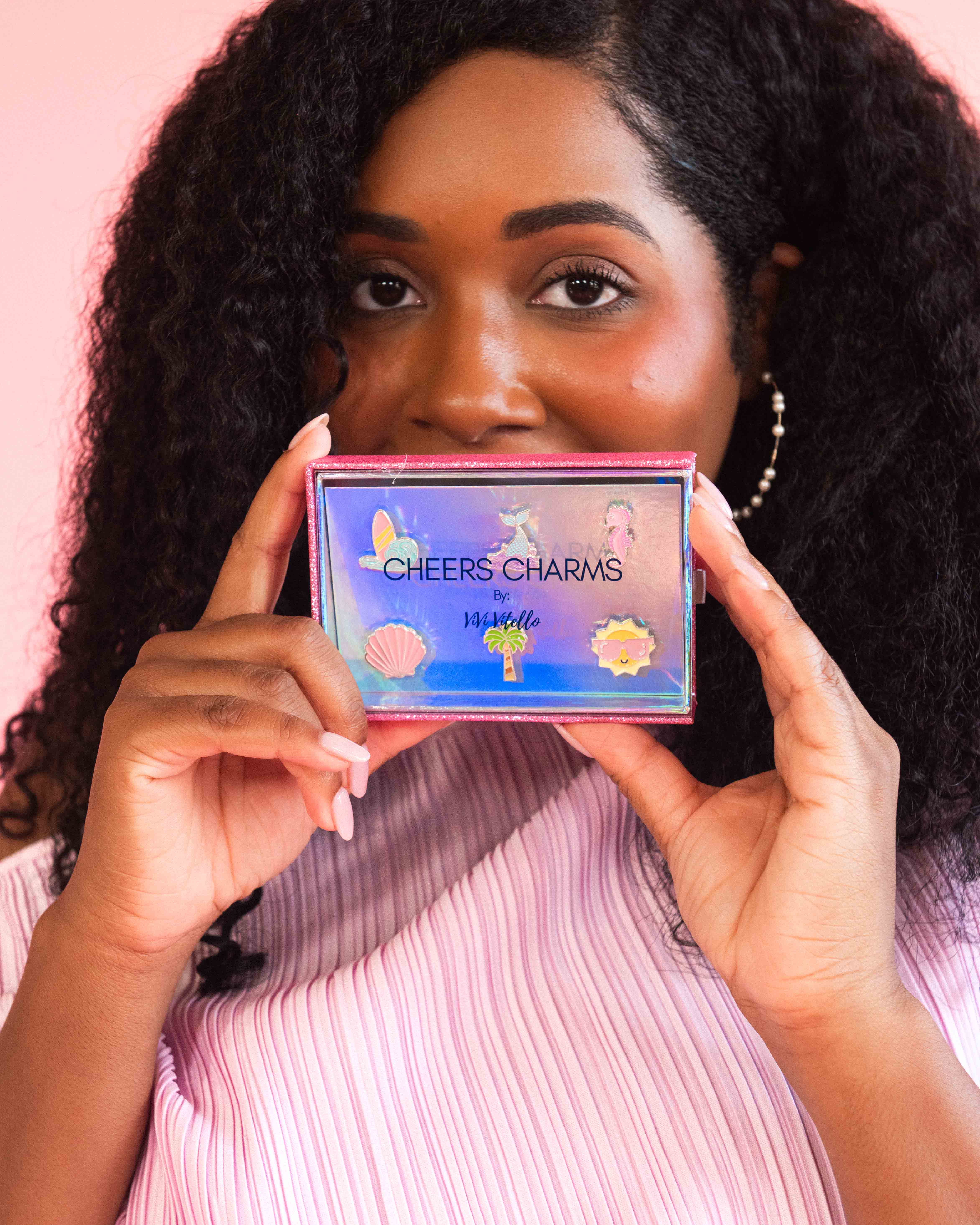 ViVi Vitello – Wine Charm por atacado – By The Sea Cheers Charms, Conjunto de 61