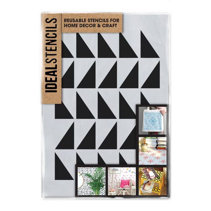 Scandinavian Pattern Stencil for wholesale by Ideal Stencils