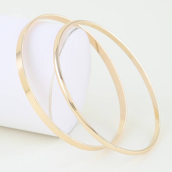 Minimalistische metalen manchetarmband voor wholesale door 3AM BY H&D ACCESSORIES