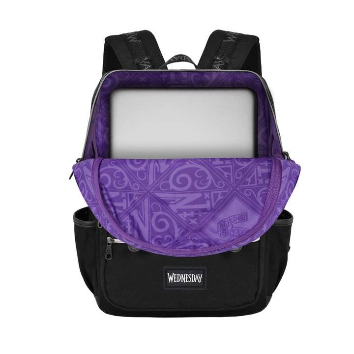 KARACTERMANIA - Wholesale Backpack - Women's - Wednesday Uniform-Oxford Backpack, Black6