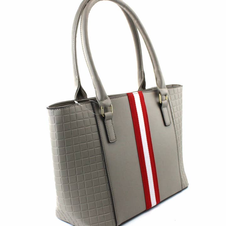 AR New York - Wholesale Satchel - Women's - 7838 Classic Striped Satchel9