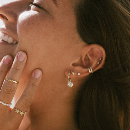 The Salty Gem - Wholesale Stud/Post Earrings - Mar Stud Earrings1