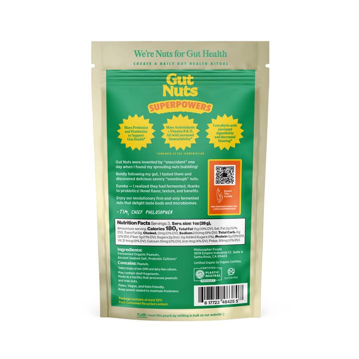 Philosopher Foods - Wholesale Nuts - Gut Nuts - Fermented Peanuts1