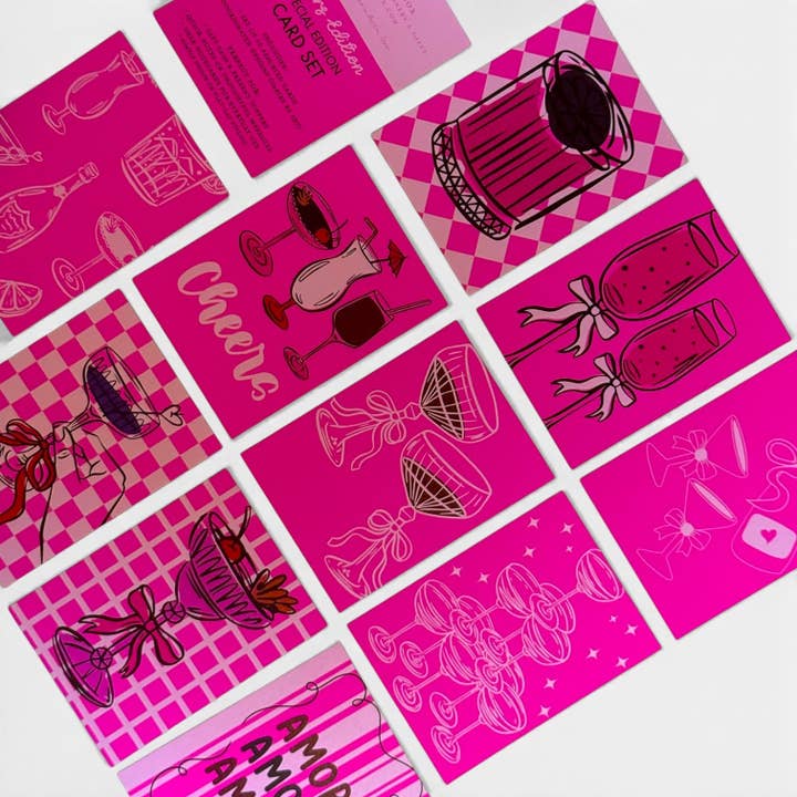 Cheers Edition Gift Tags – Cocktail Mini Cards for wholesale by My Paper Box