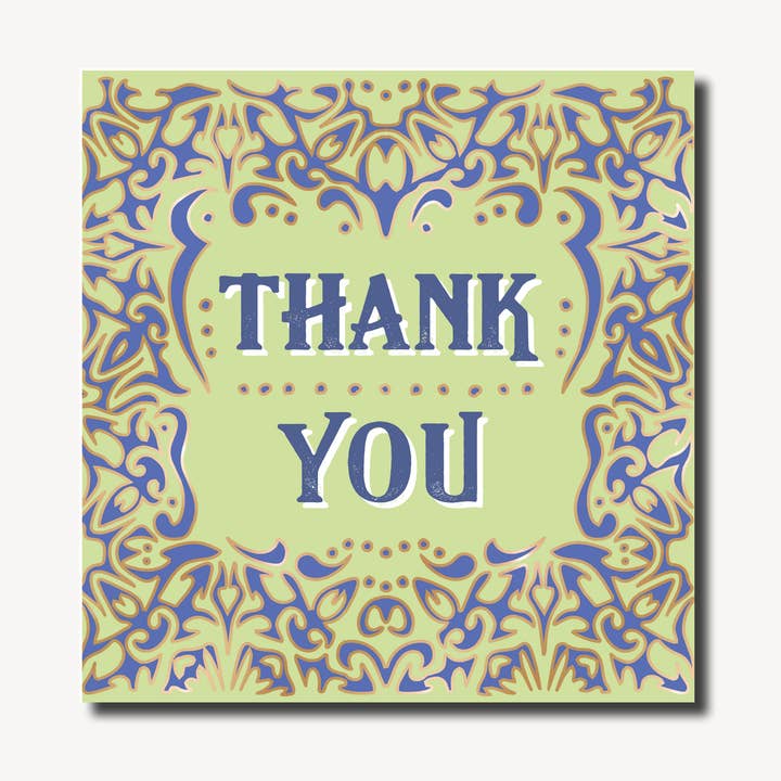 Grazie | Da Zitouma | Biglietto di ringraziamento per la vendita all'ingrosso da parte di Marina B