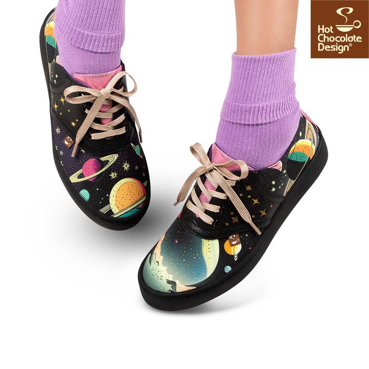 Popping Candy - Wholesale Lifestyle trainers – Women′s - Hot Chocolate Design - Galactica Sneakers2