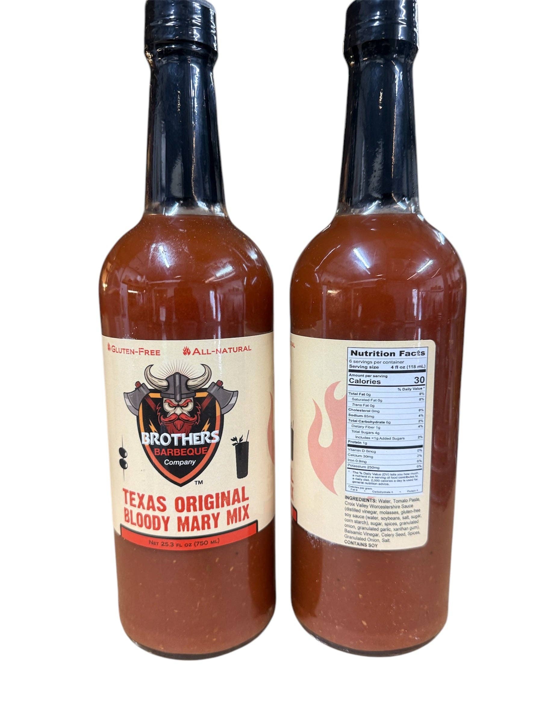 Brothers Barbeque Company - Wholesale Cocktail Mix/Syrup - Texas Original Bloody Mary Mix2