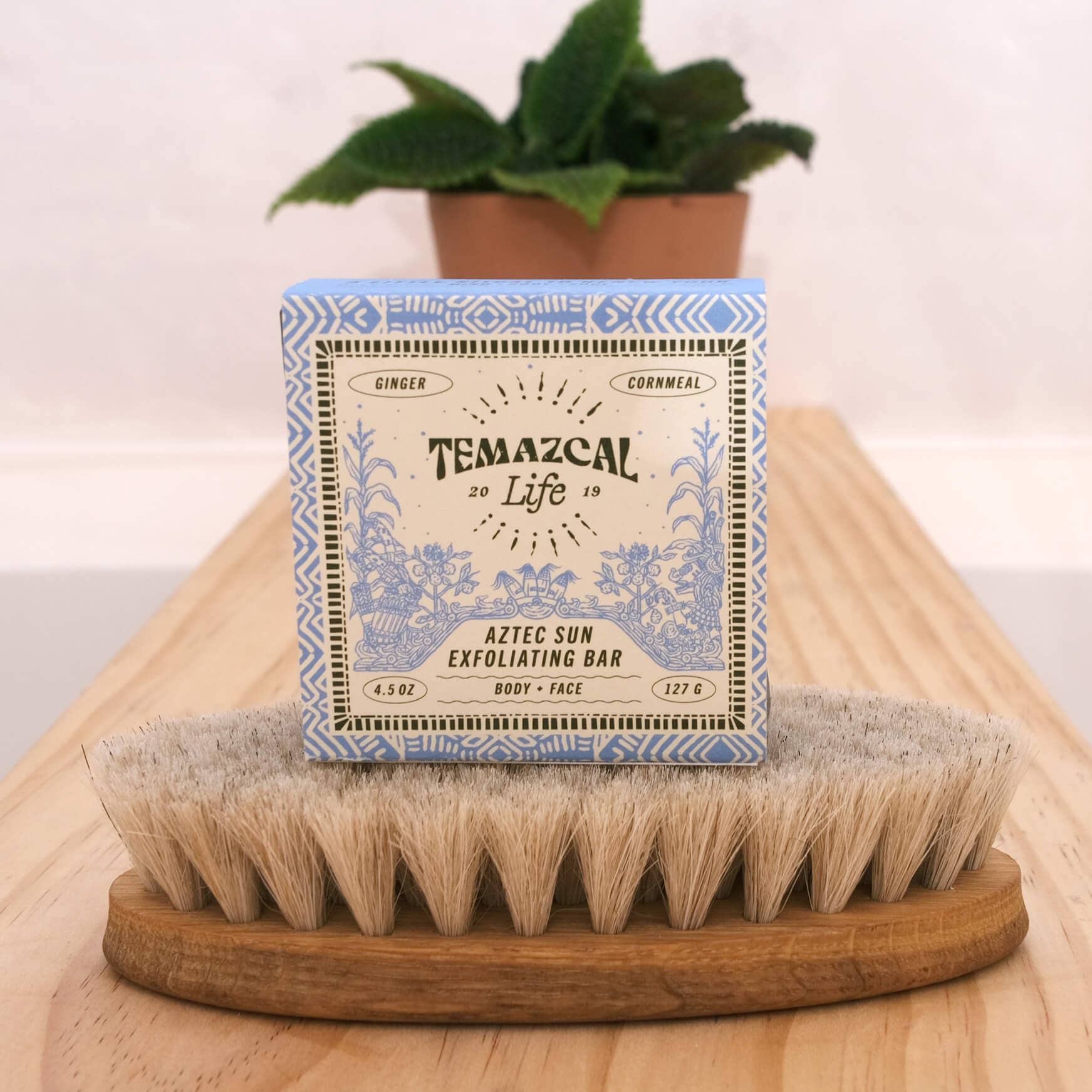 Temazcal Life® - Wholesale Bar Soap - Aztec Exfoliating Bar Soap | Ginger Bergamot  | 4 oz2