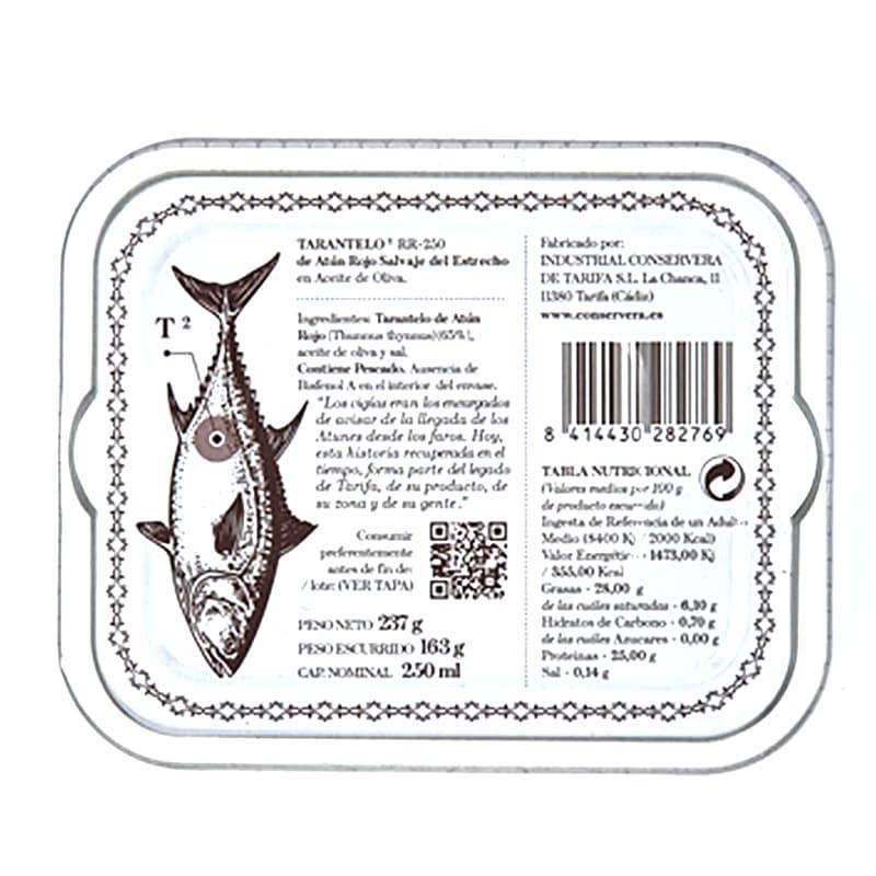 Made in Spain - Wholesale Tinned Fish - Wild Bluefin Tuna Tarantelo, Conservera de Tarifa3