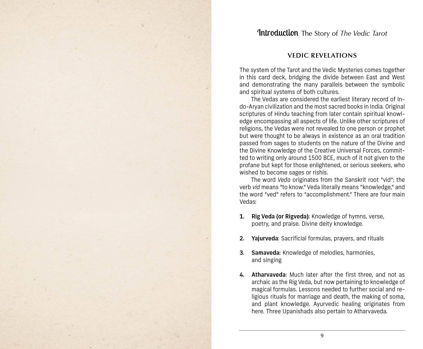 REDFeather - Venta al por mayor Cuerpo, mente y espíritu - El Tarot védico: Oriente se encuentra con Occidente6