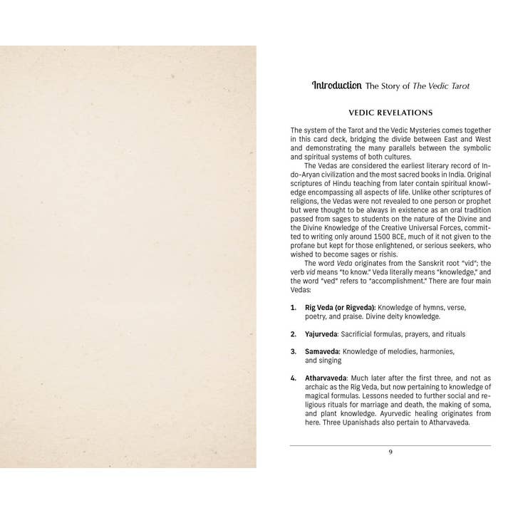 REDFeather - Venta al por mayor Cuerpo, mente y espíritu - El Tarot védico: Oriente se encuentra con Occidente6