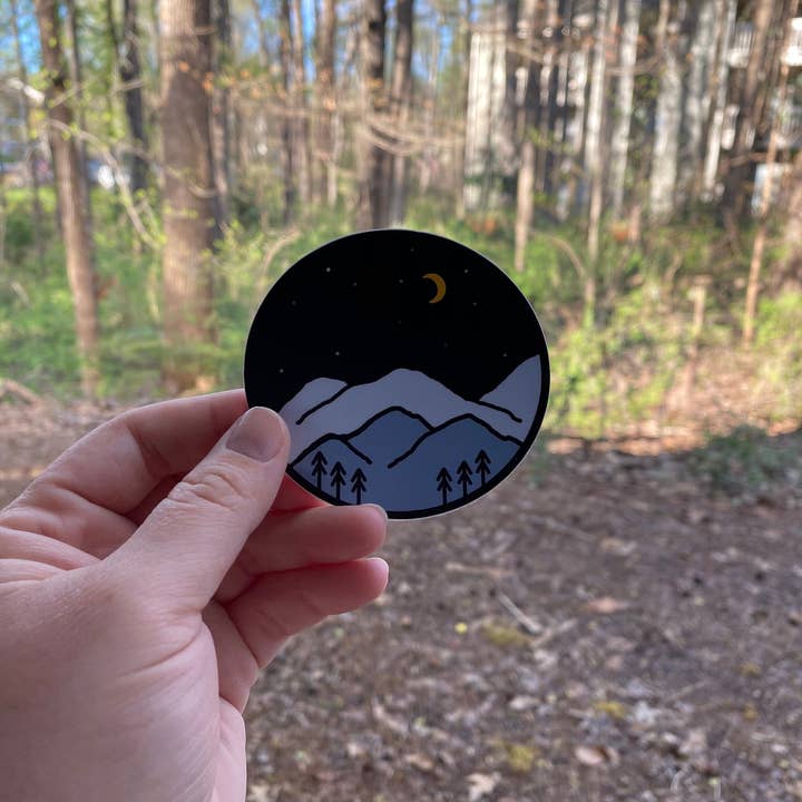 Carolina Pine Prints – wholesale Klistermärke – Blue Ridge Mountain klistermärke, Smoky Mountains, present till Mount2