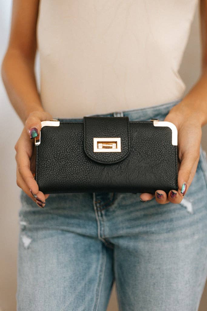 MiMi Wholesale - Wholesale Crossbody Bag - Women's - AD041 Turn Lock Crossbody Wallet20