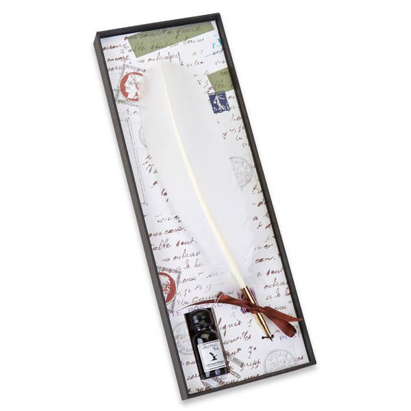 Freund Mayer & Co. – wholesale Pen – Turkey Quill Nib Pen & Ink Set3