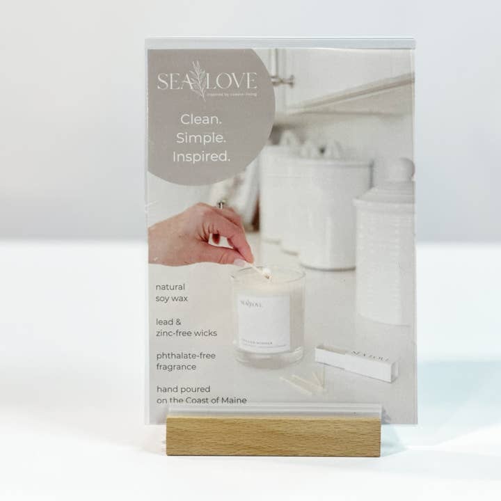 Sea Love - Wholesale Jar/Filled Candle - TABLE TALKER