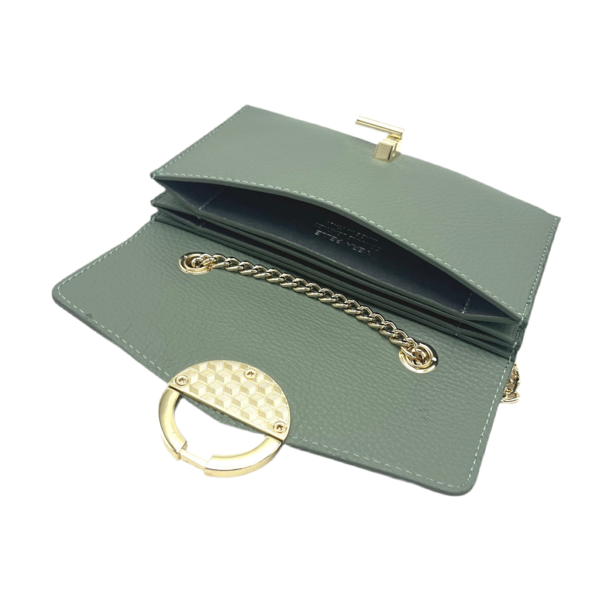 Suie Valentini srl - Vendita all'ingrosso Pochette - Donna - Mini pochette in pelle genuina Made in Italy, art. 11258911