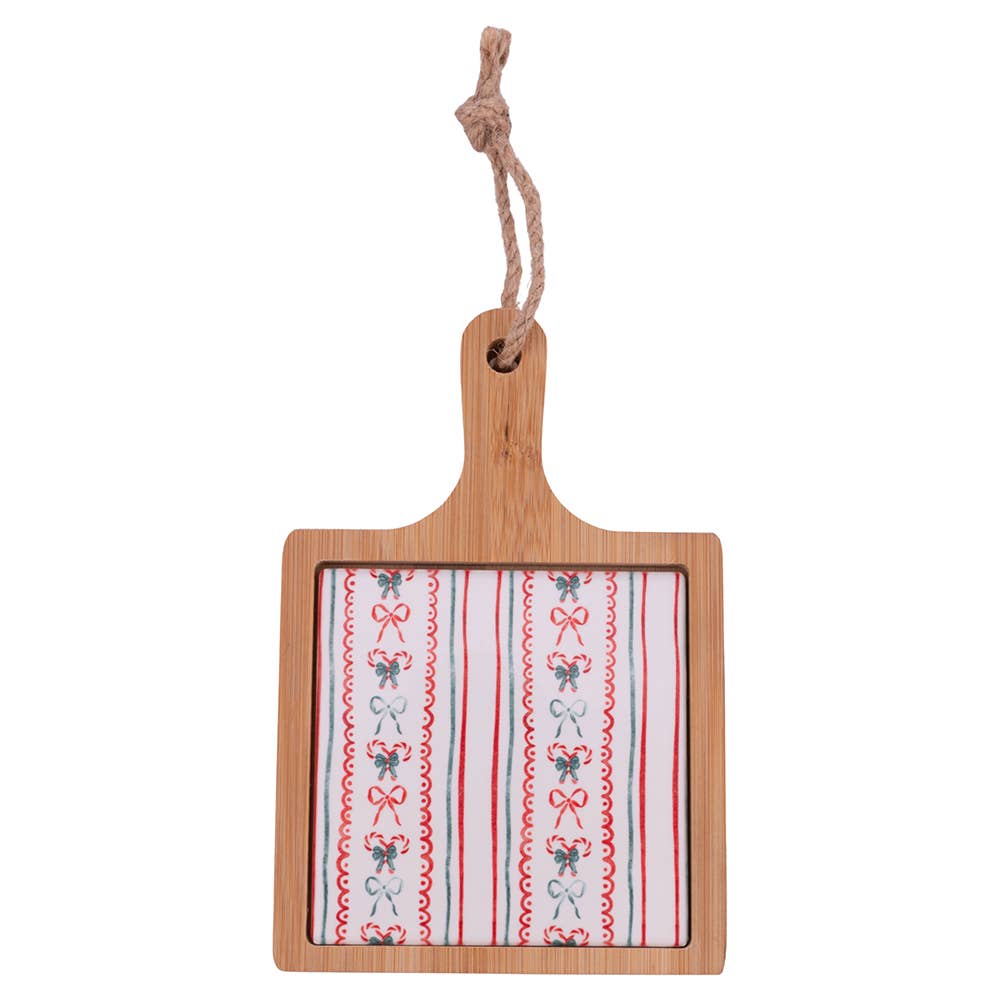 VdE Tivoli 1996 – wholesale Prydnadsset – XMAS FIOCCHI SKÄRBRÄDA 19,5x13 KERAMIK/BAMBU0