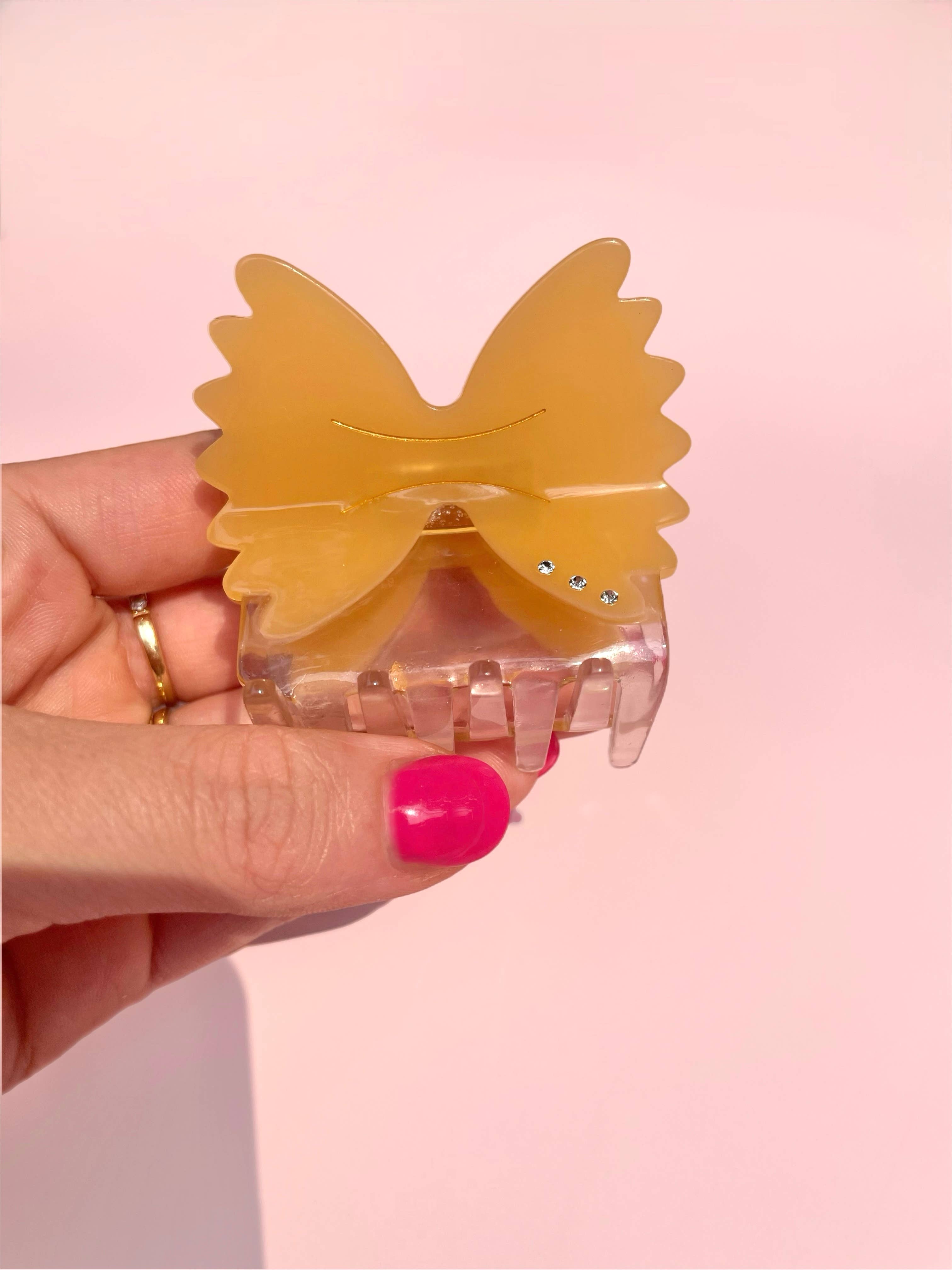 Line & Co - Wholesale Hair Clip - Women's - Pasta Claw Clip // Cellulose Acetate 1