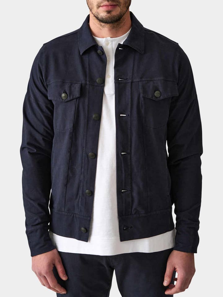 The Good Man Brand - Wholesale Denim jacket – Men's - Jean Jacket | Flex Pro Jersey8