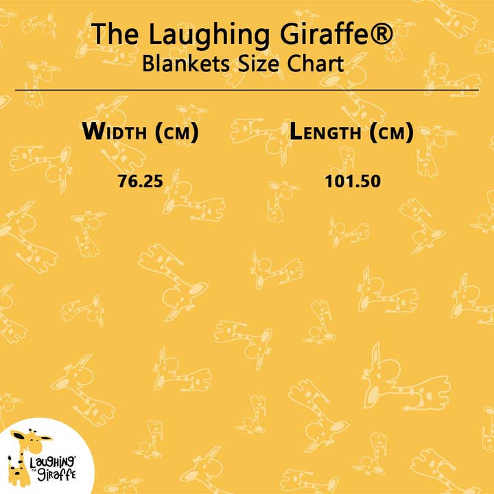 Laughing Giraffe – wholesale Mottagningsfilt - Baby – Babyspädbarnsmottagningsfilt Sublimering Blank Polyester $9