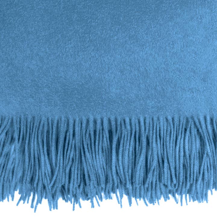 STP - Wholesale Throw Blanket - Carolina Blue Camel Wool Throw Blanket