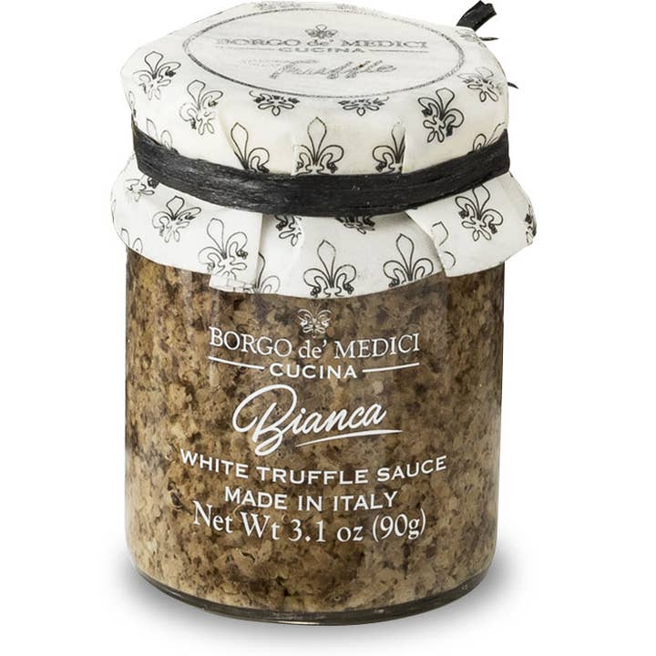 BORGO DE MEDICI USA - Wholesale Sauce - "Bianca" White Truffle Sauce, made in Italy, ideal for pasta